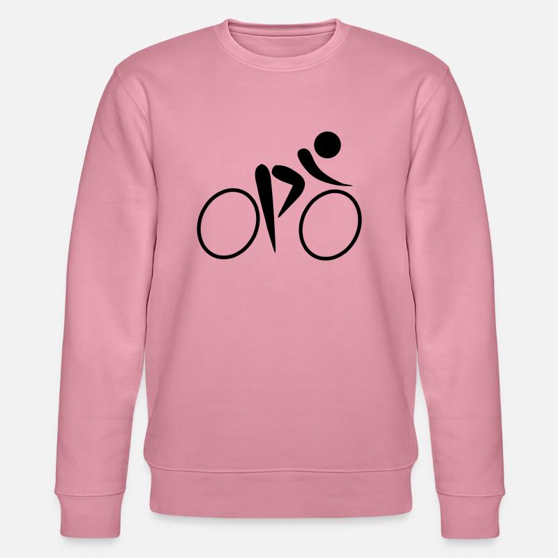 cycling os - Stanley/Stella Unisex Bio-Sweatshirt CHANGER  - Lila Traum