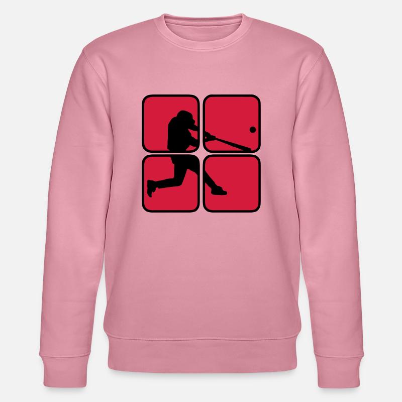 Baseball 2 - Stanley/Stella Unisex Bio-Sweatshirt CHANGER  - Lila Traum