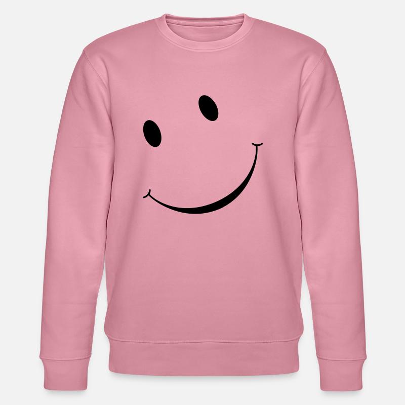 Smiley - Stanley/Stella Unisex Bio-Sweatshirt CHANGER  - Lila Traum