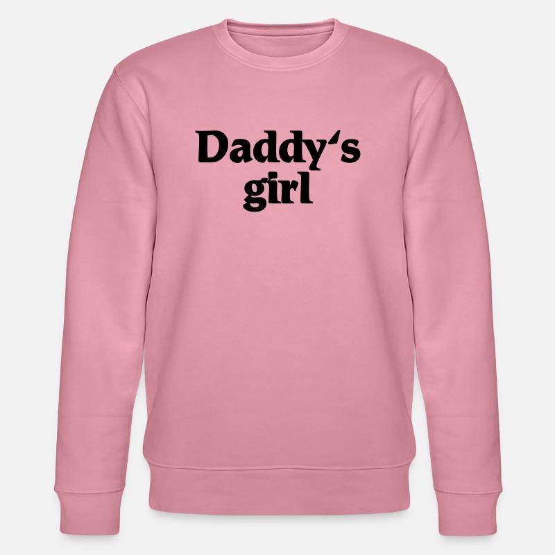 Daddy's girl - Stanley/Stella Unisex Bio-Sweatshirt CHANGER  - Lila Traum