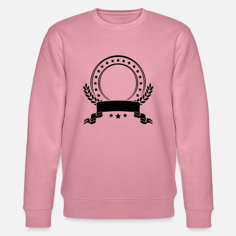 wappen banderole - Stanley/Stella Unisex Bio-Sweatshirt CHANGER  - Lila Traum