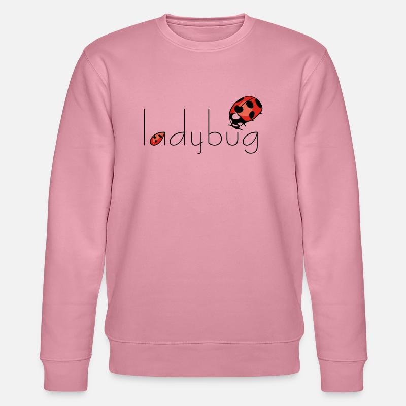 ladybug Marienkäfer - Stanley/Stella Unisex Bio-Sweatshirt CHANGER  - Lila Traum
