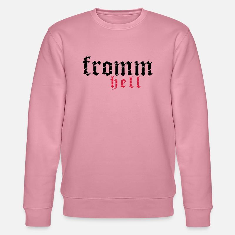 fromm hell_vec_2 de - Stanley/Stella Unisex Bio-Sweatshirt CHANGER  - Lila Traum