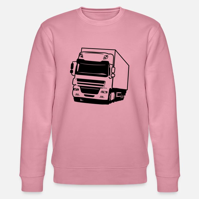 Remorque de camion - Sweat bio CHANGER Stanley/Stella Unisexe - lilas onirique