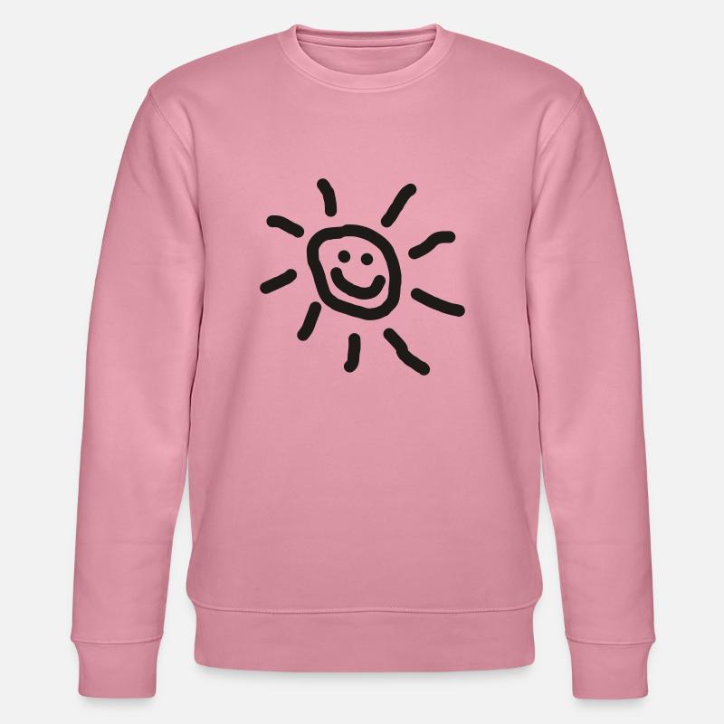 Sonne :-) - Stanley/Stella Unisex Bio-Sweatshirt CHANGER  - Lila Traum