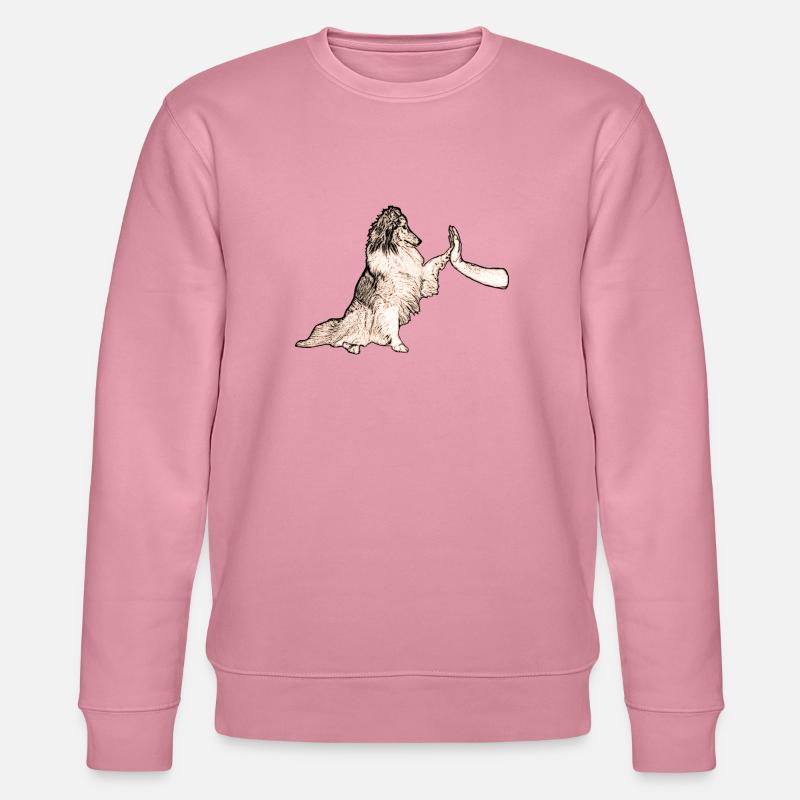 Sheltie Team - Stanley/Stella Unisex Bio-Sweatshirt CHANGER  - Lila Traum