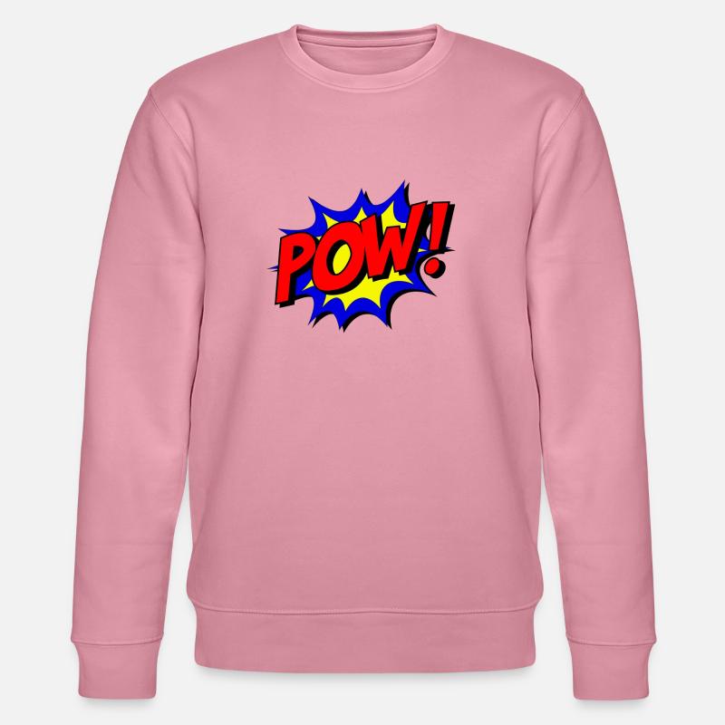 Comic-Pow - Stanley/Stella Unisex Bio-Sweatshirt CHANGER  - Lila Traum
