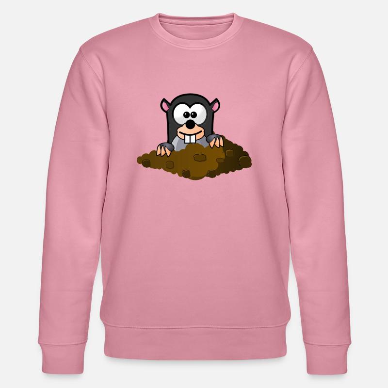 Molecule comic style - Stanley/Stella CHANGER Unisex Organic Sweatshirt - lilac dream
