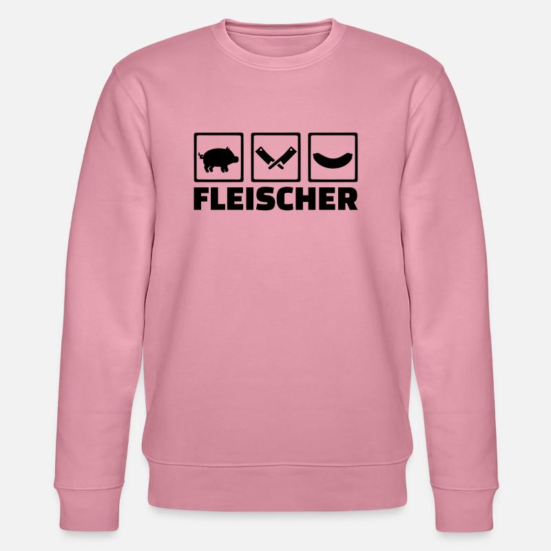 Fleischer - Stanley/Stella Unisex Bio-Sweatshirt CHANGER  - Lila Traum