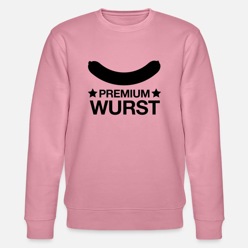 premiumwurst - Stanley/Stella Unisex Bio-Sweatshirt CHANGER  - Lila Traum