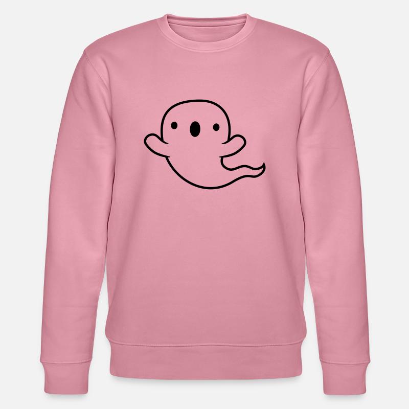 Spukender kleiner Geist - Stanley/Stella Unisex Bio-Sweatshirt CHANGER  - Lila Traum