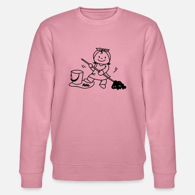 Putzfrau - Stanley/Stella Unisex Bio-Sweatshirt CHANGER  - Lila Traum