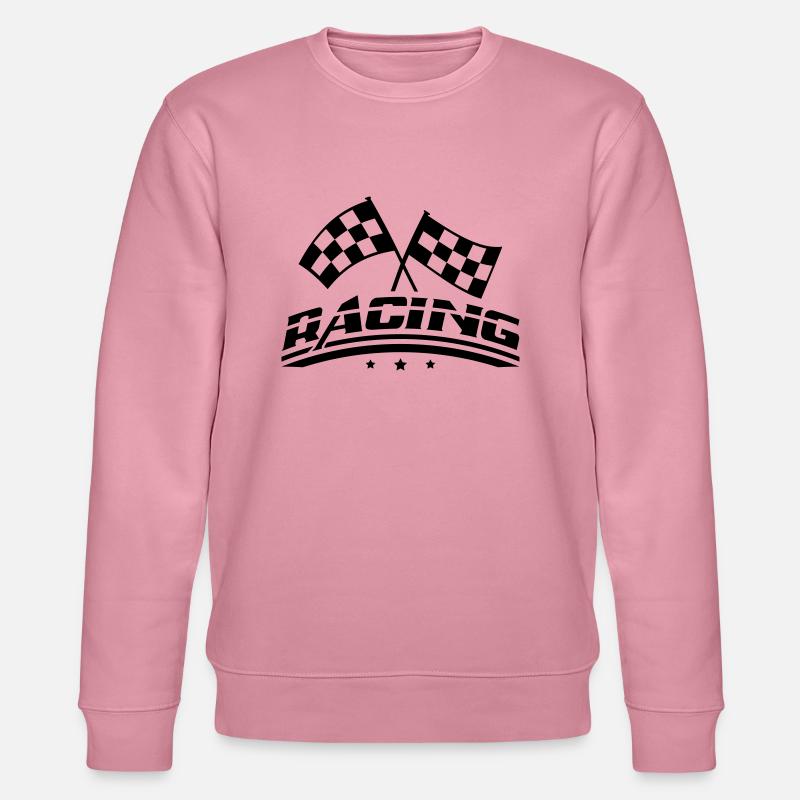 racing_di1 - Stanley/Stella Unisex Bio-Sweatshirt CHANGER  - Lila Traum