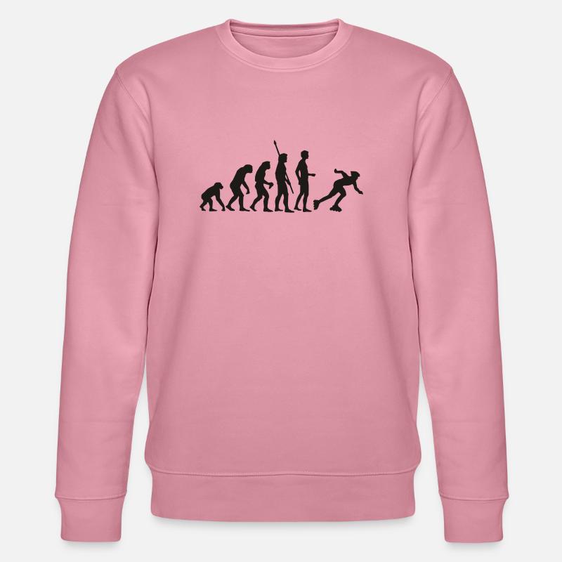 evolution_inliner - Stanley/Stella Unisex Bio-Sweatshirt CHANGER  - Lila Traum