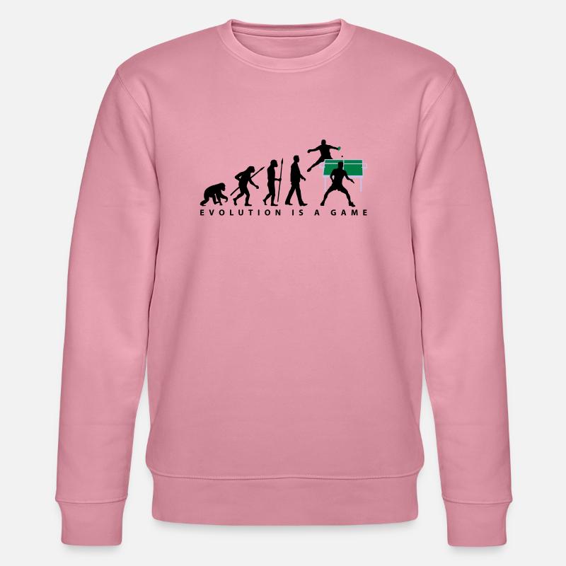 evolution_tischtennisspieler_102012_a_3c - Sweat bio CHANGER Stanley/Stella Unisexe - lilas onirique