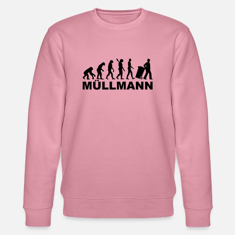 Müllmann - Stanley/Stella Unisex Bio-Sweatshirt CHANGER  - Lila Traum