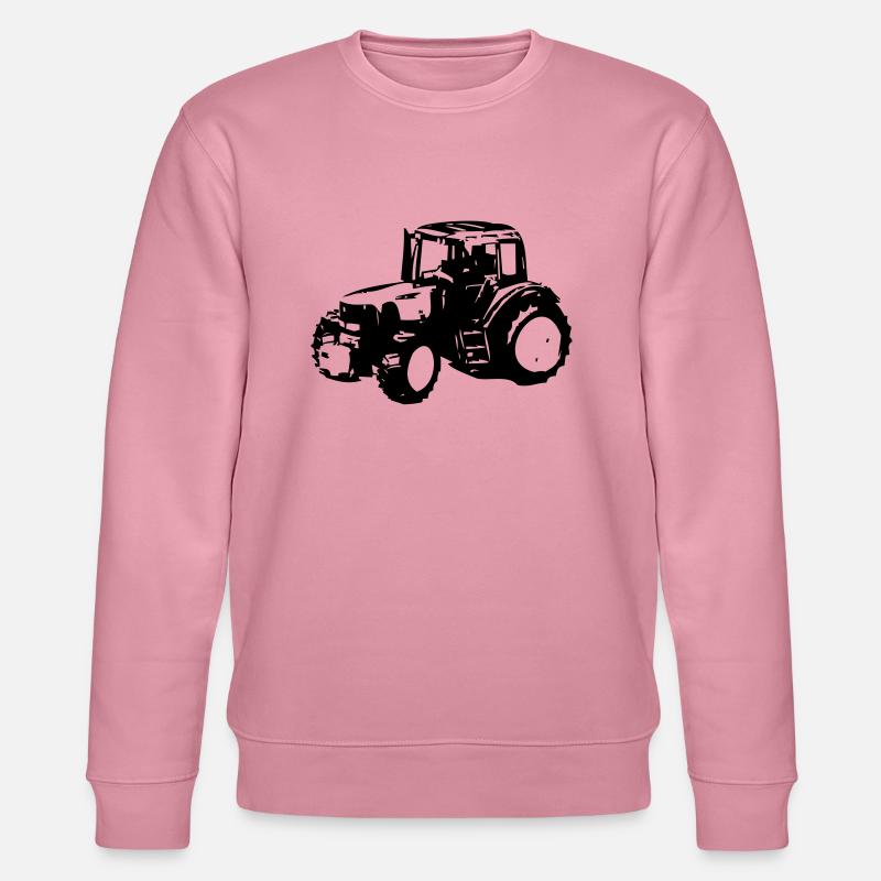 traktor - Stanley/Stella Unisex Bio-Sweatshirt CHANGER  - Lila Traum
