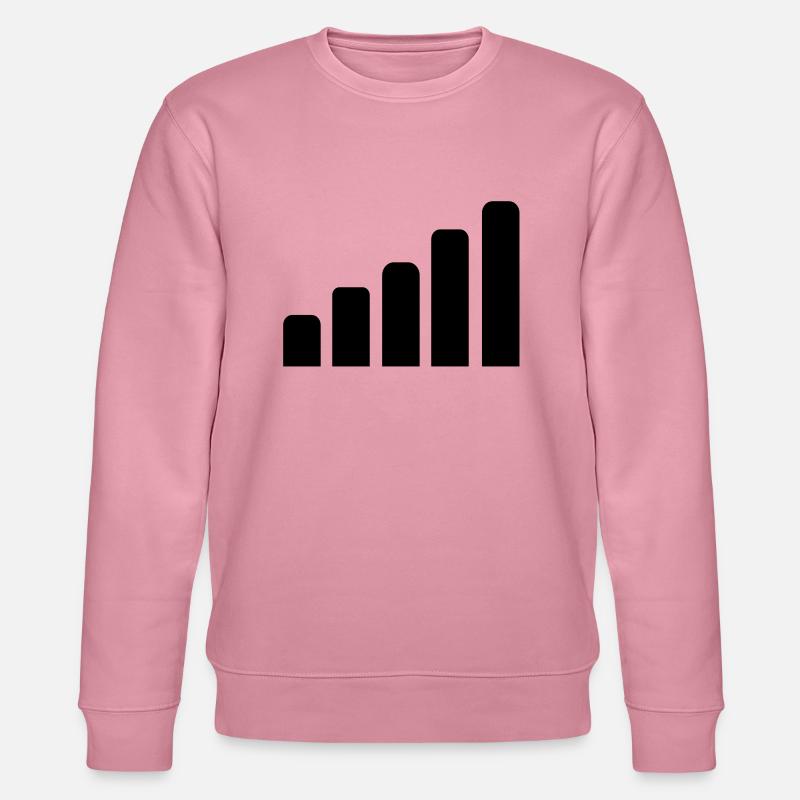 Telefon Empfang - Stanley/Stella Unisex Bio-Sweatshirt CHANGER  - Lila Traum