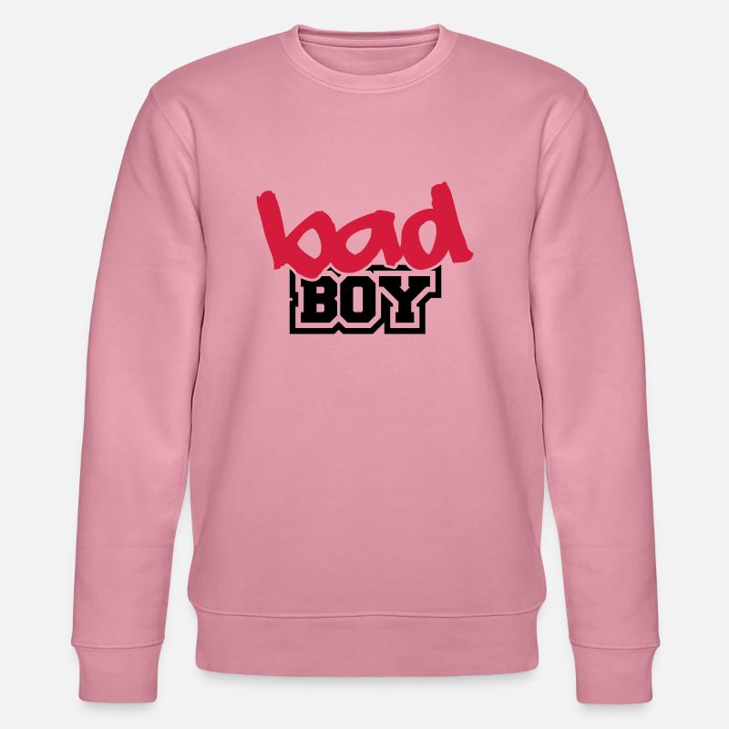 Bad Boy - Stanley/Stella Unisex Bio-Sweatshirt CHANGER  - Lila Traum