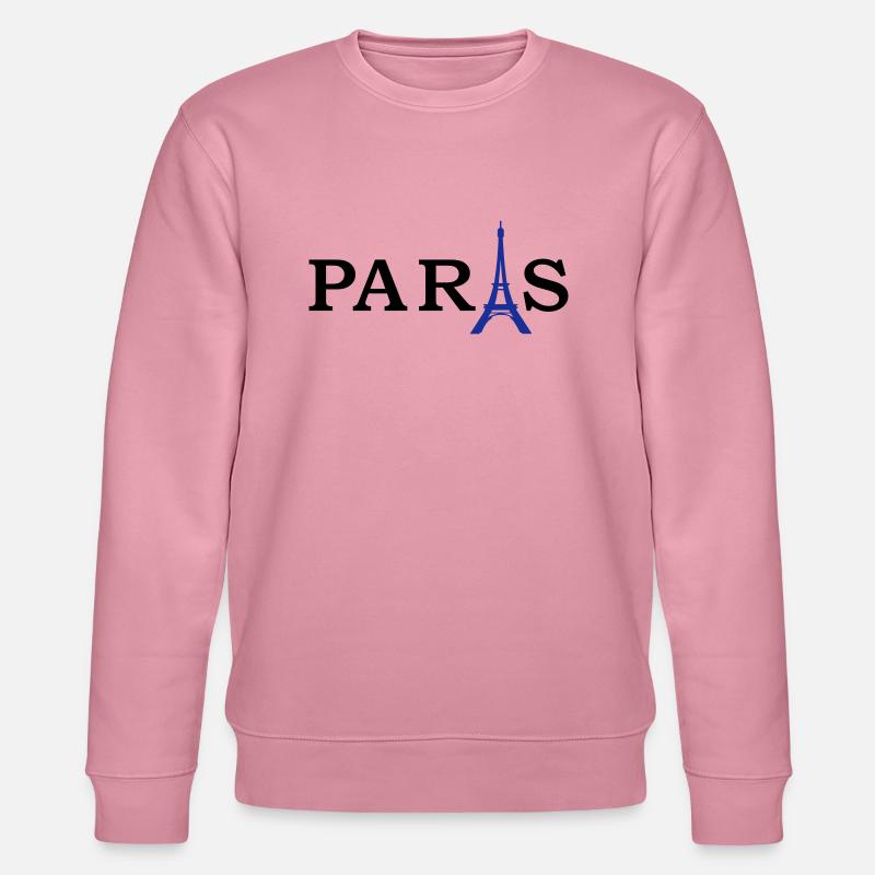 paris___f2 - Stanley/Stella Unisex Bio-Sweatshirt CHANGER  - Lila Traum