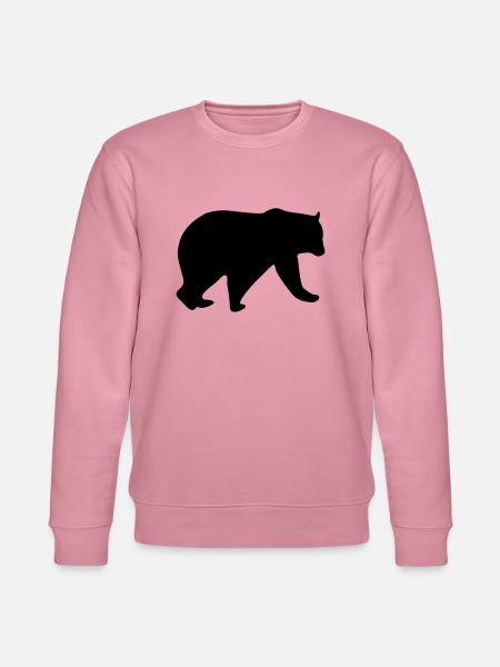 bear design - Stanley/Stella Unisex Bio-Sweatshirt CHANGER - Lila Traum