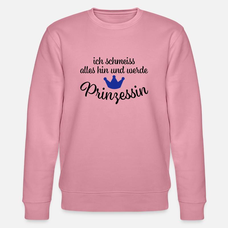 Lustige Sprüche - Stanley/Stella Unisex Bio-Sweatshirt CHANGER  - Lila Traum