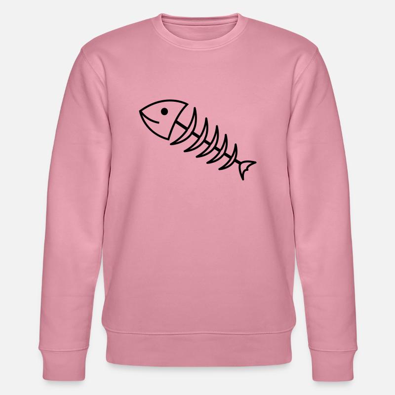 fischgraete1 - Stanley/Stella Unisex Bio-Sweatshirt CHANGER  - Lila Traum