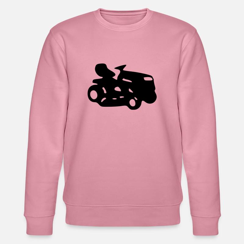Aufsitzmäher/Rasentraktor - Stanley/Stella Unisex Bio-Sweatshirt CHANGER  - Lila Traum