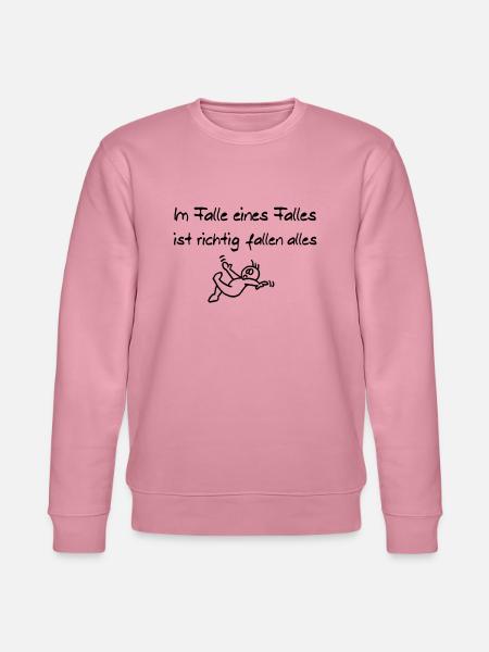 Just in case - Stanley/Stella CHANGER Unisex Organic Sweatshirt - lilac dream
