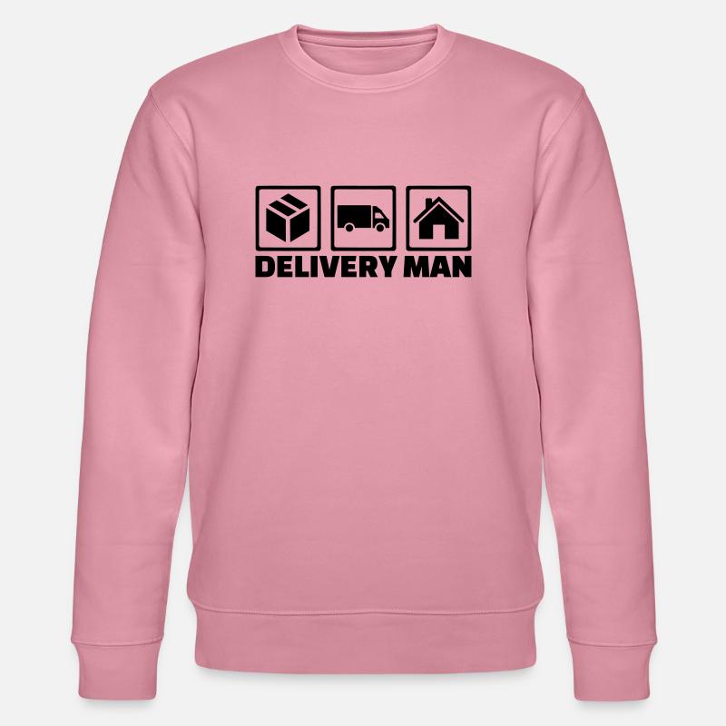 Paketbote - Stanley/Stella Unisex Bio-Sweatshirt CHANGER  - Lila Traum