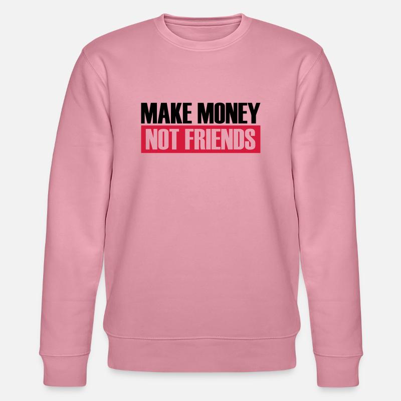 Logo Gagner de l’argent - Sweat bio CHANGER Stanley/Stella Unisexe - lilas onirique