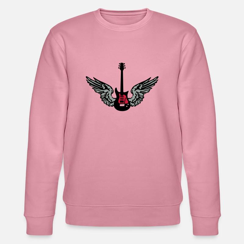 guitar_wings_042013_a_3c - Stanley/Stella Unisex Bio-Sweatshirt CHANGER  - Lila Traum