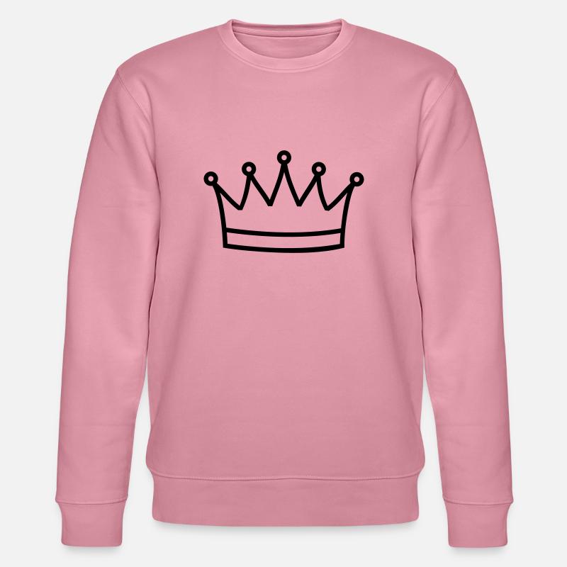 Krone - Stanley/Stella Unisex Bio-Sweatshirt CHANGER  - Lila Traum