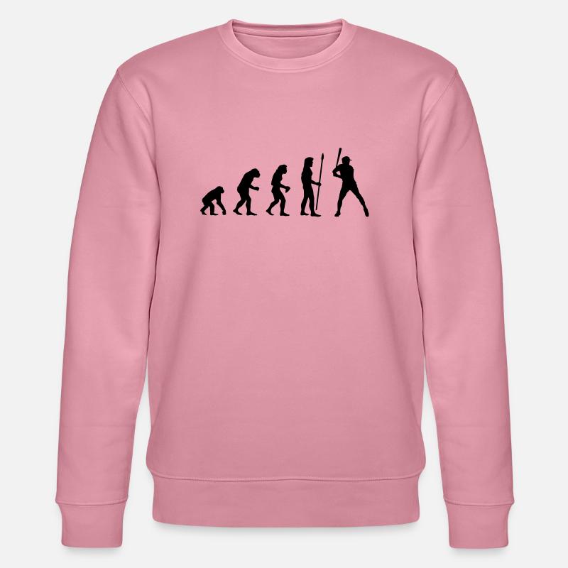 evolution_baseball1 - Sweat bio CHANGER Stanley/Stella Unisexe - lilas onirique