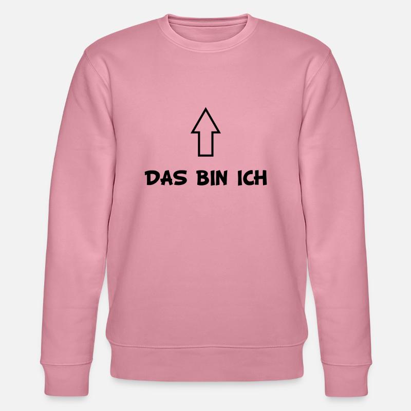 Das bin ich - Pfeil - Stanley/Stella Unisex Bio-Sweatshirt CHANGER - Lila Traum