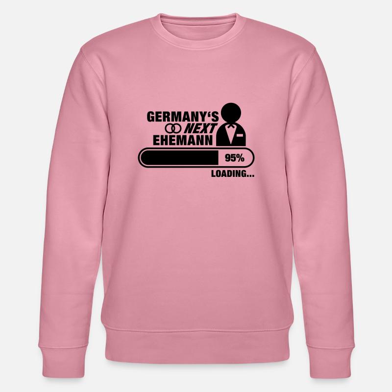germanys_next_ehemann_f1 - Stanley/Stella Unisex Bio-Sweatshirt CHANGER  - Lila Traum