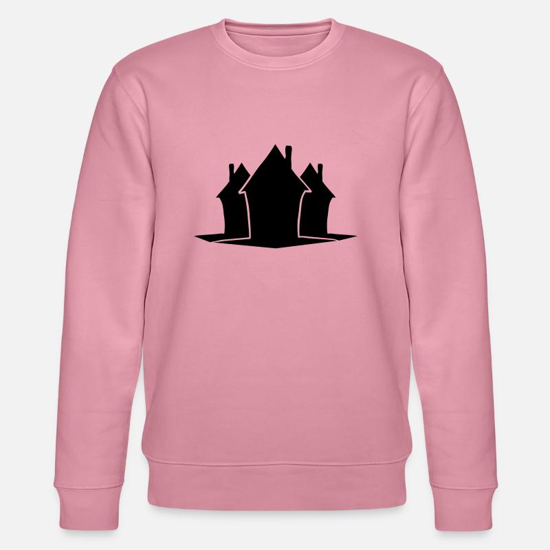 Nachbarschafts Häuser - Stanley/Stella Unisex Bio-Sweatshirt CHANGER  - Lila Traum
