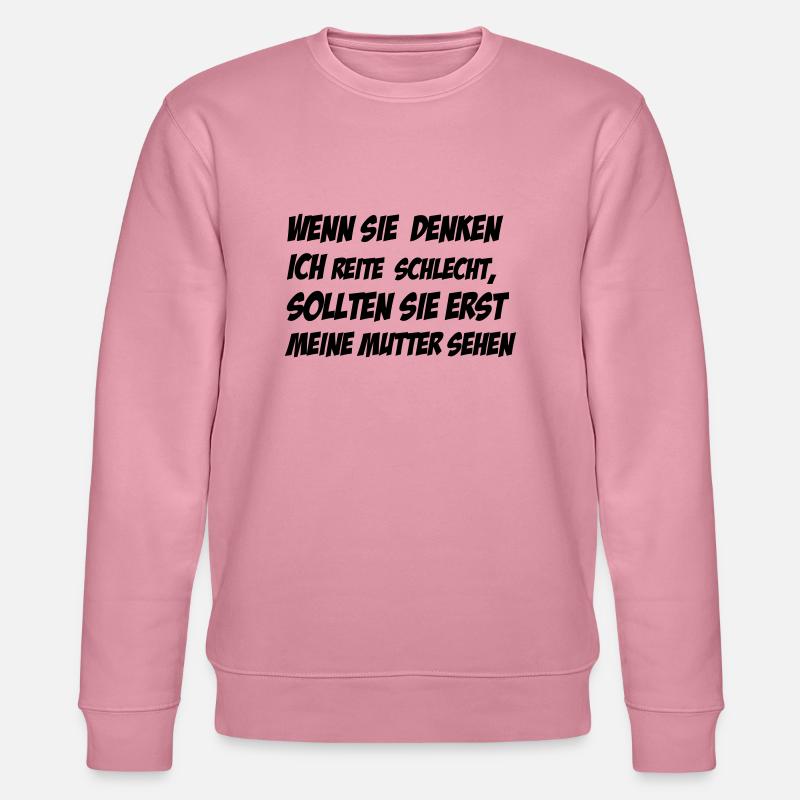 monter à cheval - Sweat bio CHANGER Stanley/Stella Unisexe - lilas onirique