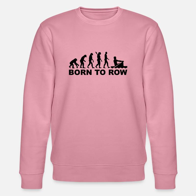 Évolution Aviron - Sweat bio CHANGER Stanley/Stella Unisexe - lilas onirique