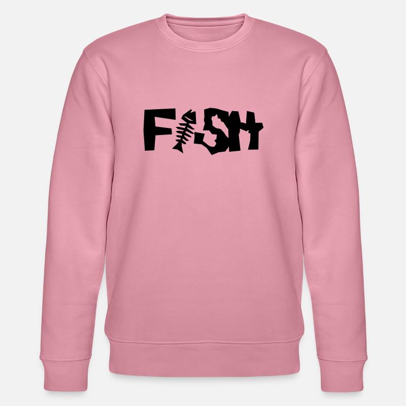 fisch - Sweat bio CHANGER Stanley/Stella Unisexe - lilas onirique