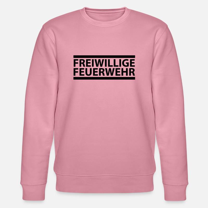 freiwillige feuerwehr - Stanley/Stella Unisex Bio-Sweatshirt CHANGER  - Lila Traum