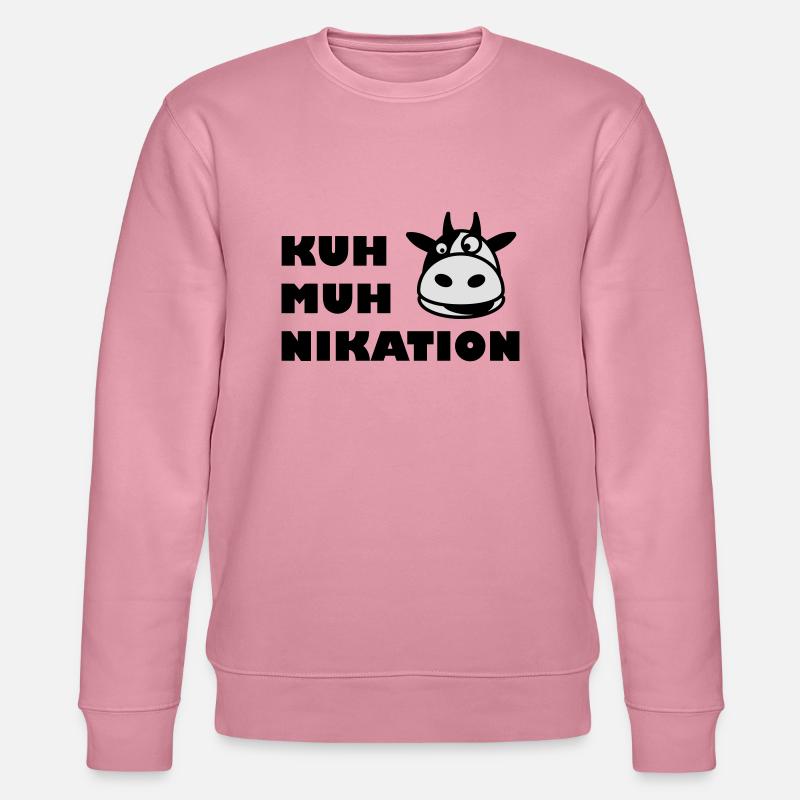 Kommunikation Kuh - Stanley/Stella Unisex Bio-Sweatshirt CHANGER  - Lila Traum