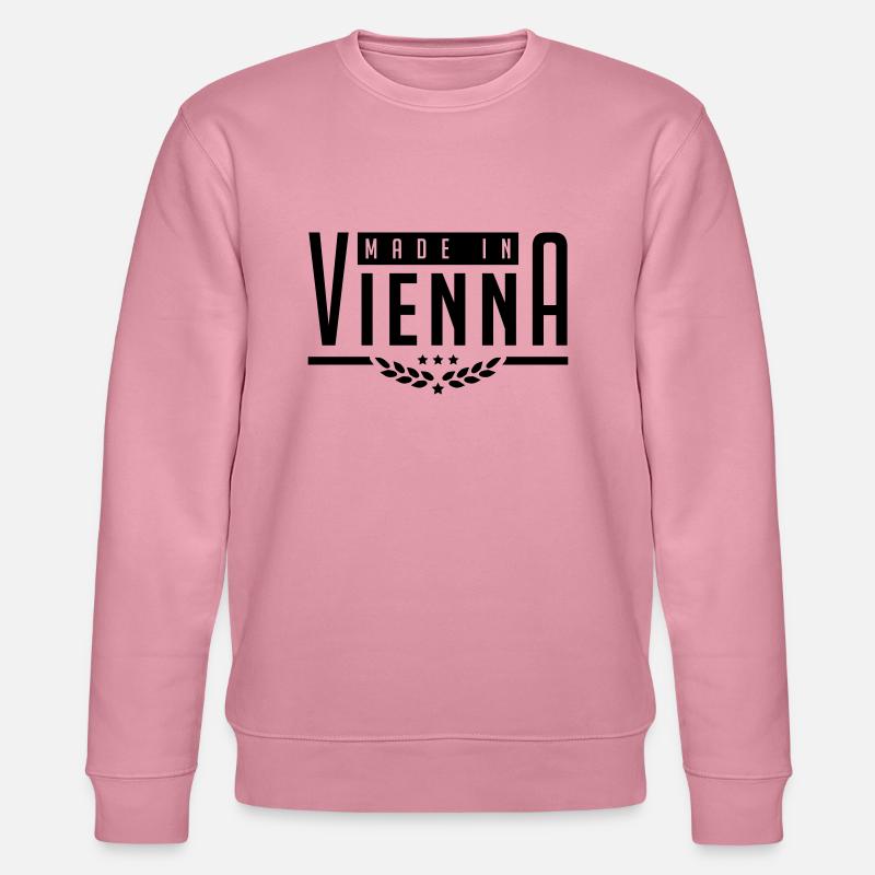 made_in_vienna_aa1 - Stanley/Stella Unisex Bio-Sweatshirt CHANGER  - Lila Traum