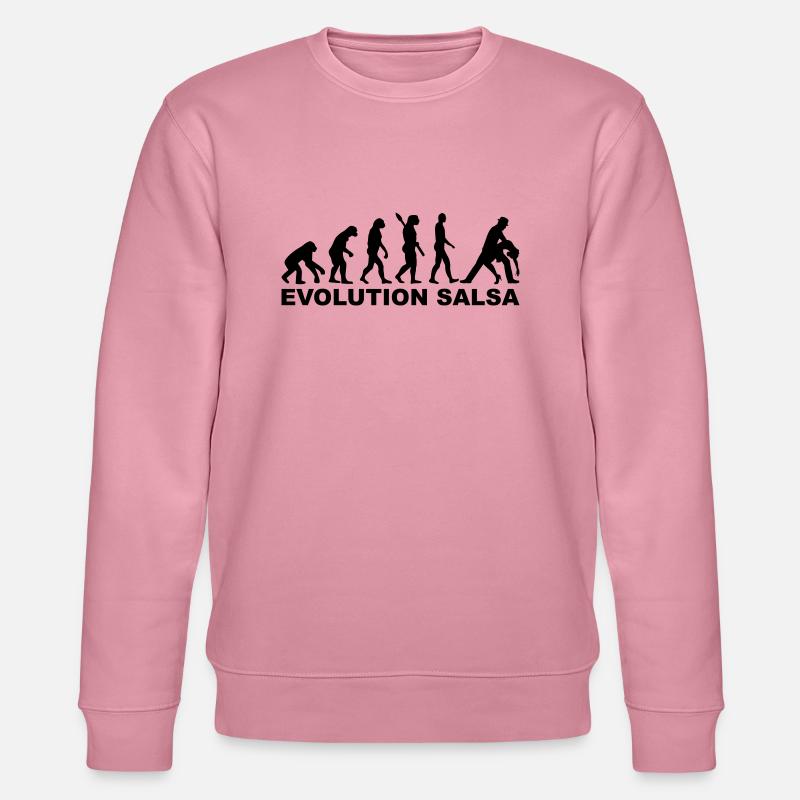 Evolution Salsa - Stanley/Stella CHANGER Unisex Organic Sweatshirt - lilac dream