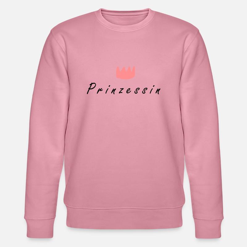 Prinzessin - Stanley/Stella Unisex Bio-Sweatshirt CHANGER  - Lila Traum