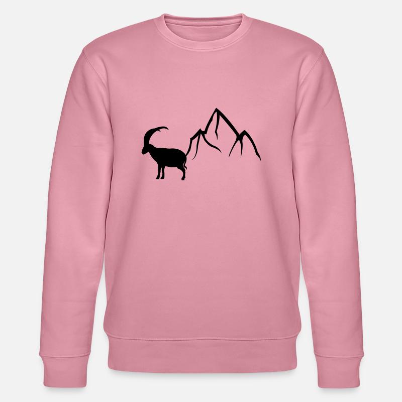 steinbock2 - Stanley/Stella Unisex Bio-Sweatshirt CHANGER - Lila Traum