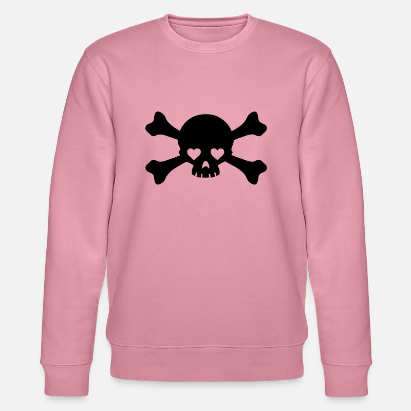 eyes skull - Stanley/Stella Unisex Bio-Sweatshirt CHANGER  - Lila Traum