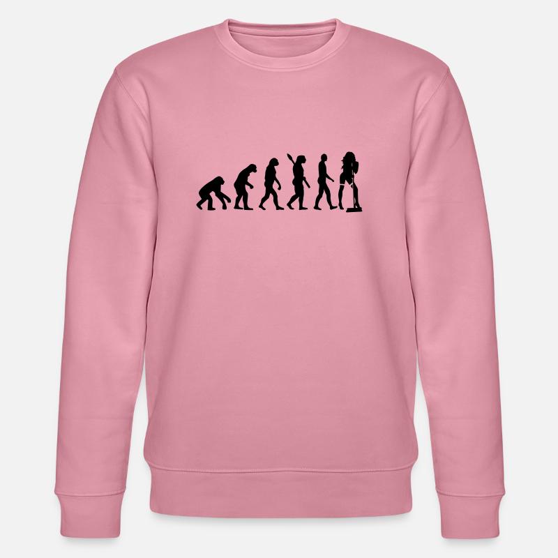 Putzfrau - Stanley/Stella Unisex Bio-Sweatshirt CHANGER  - Lila Traum