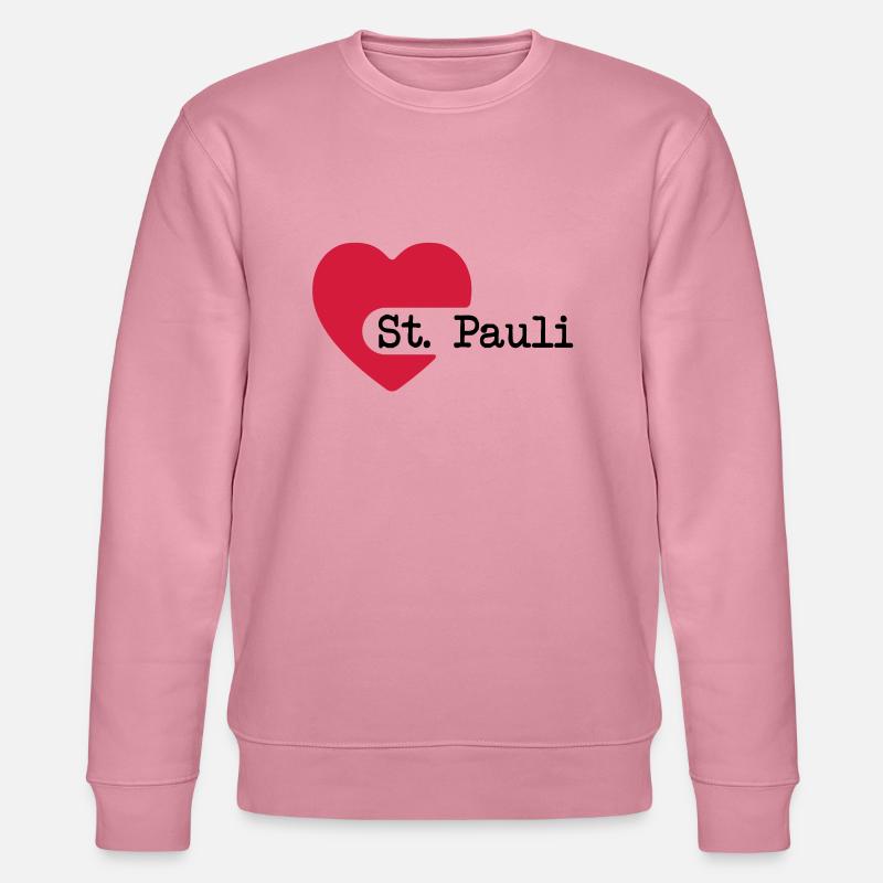 love_st_pauli - Stanley/Stella Unisex Bio-Sweatshirt CHANGER - Lila Traum