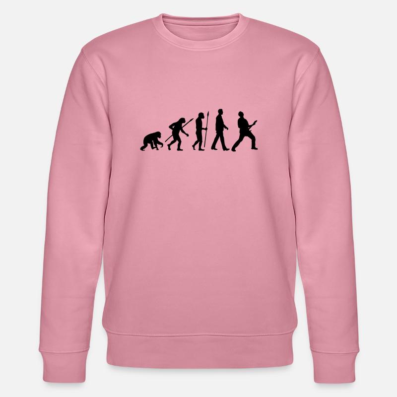 evolution_rocks_032012_a1c - Stanley/Stella CHANGER Unisex Organic Sweatshirt - lilac dream